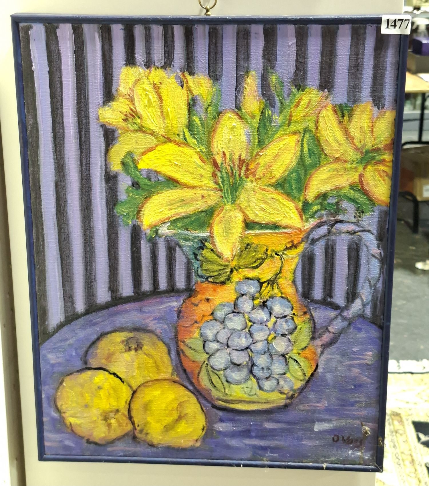 Still Life Oil On Canvas