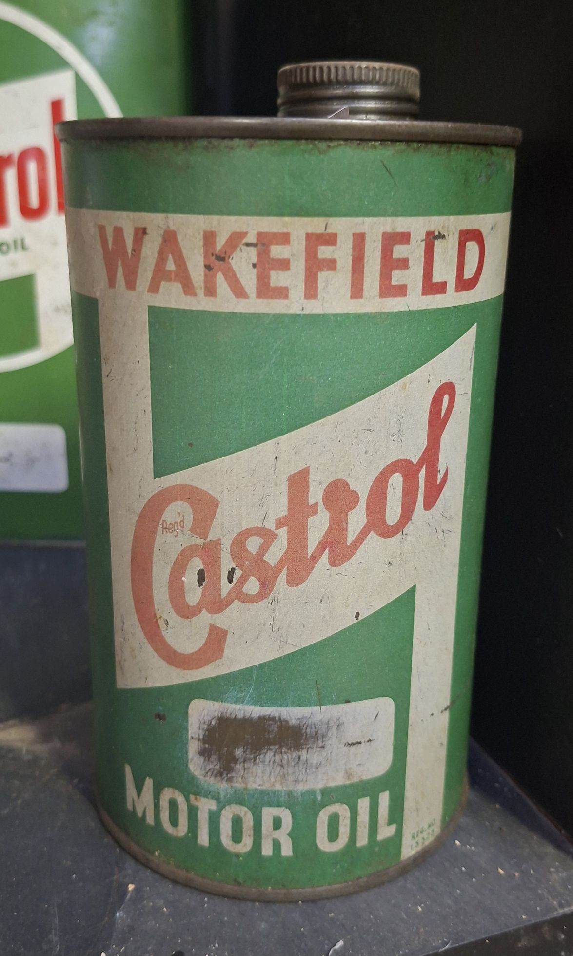 Castrol Wakefield Tin