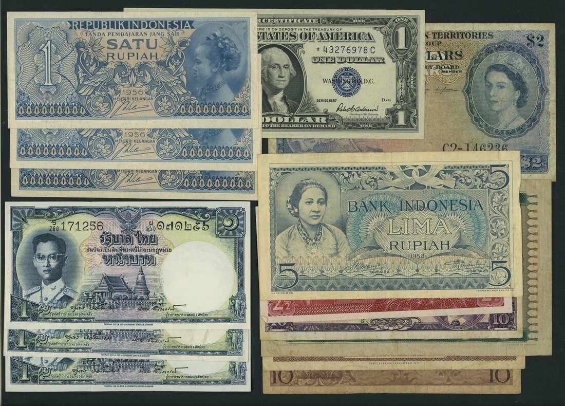 World Banknotes, [16 notes] | Spink