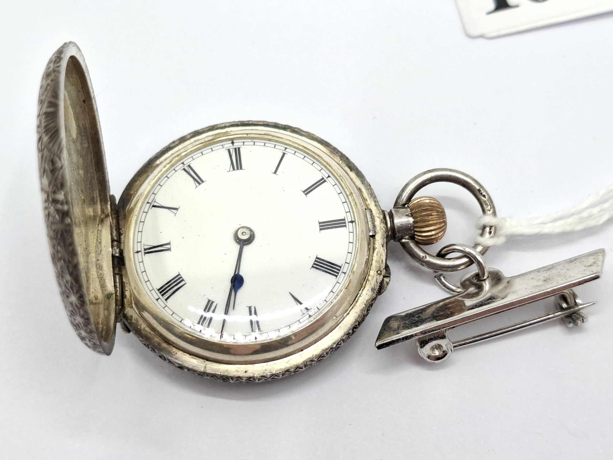 935 Continental Silver Pocket Watch