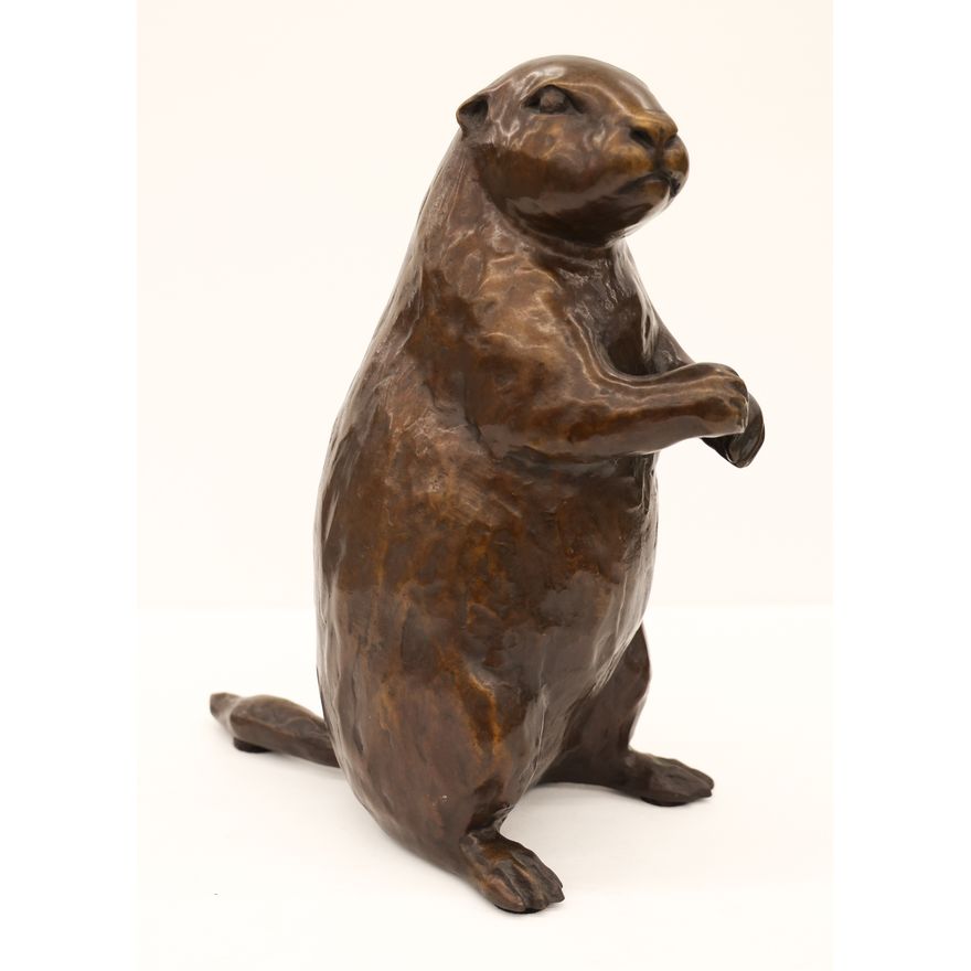Georgia Gerber ''Prairie Dog'' 2001 Bronze Sculpture