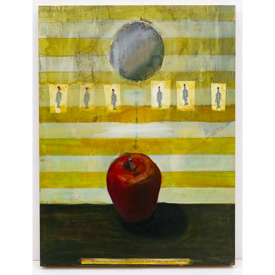 Daniel Smith ''The Weight of Reality'' 1996 Mixed Media