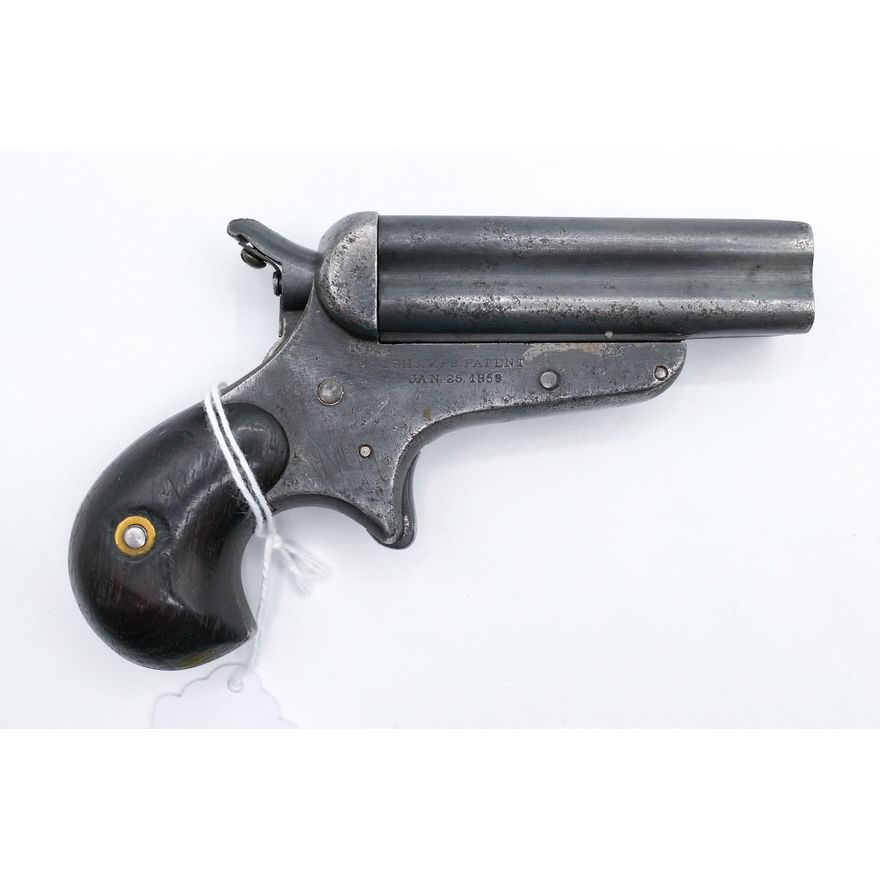 Antique Sharps Model #4 .32 Pepperbox Pistol Serail #12553.