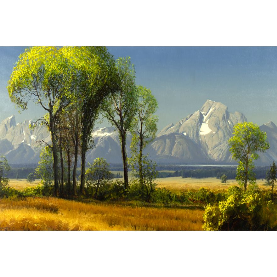 Wilson Hurley (1924-2008), Grand Tetons, 1971