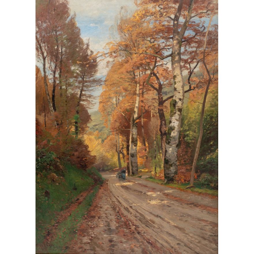 Wilhelm Schröter | Droga, 1894 r.