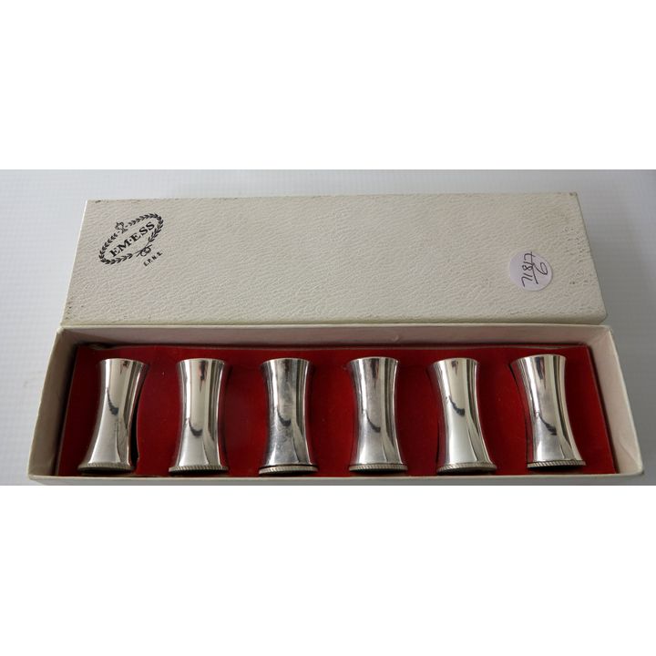 CASED SET OF EMESS SALT AND PEPPER SHAKERS