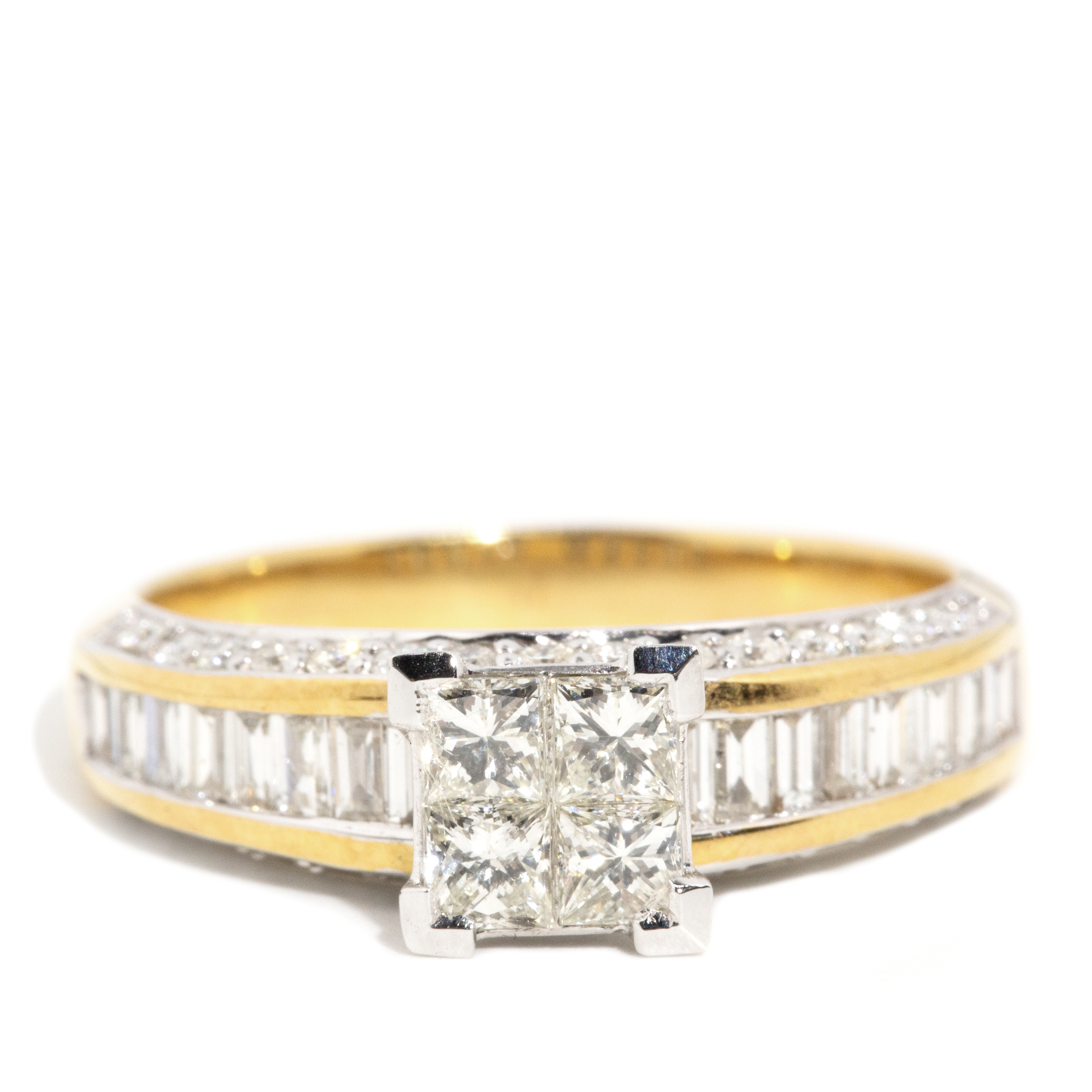 212 · 1.00 Carat Diamond Ring 18ct Gold