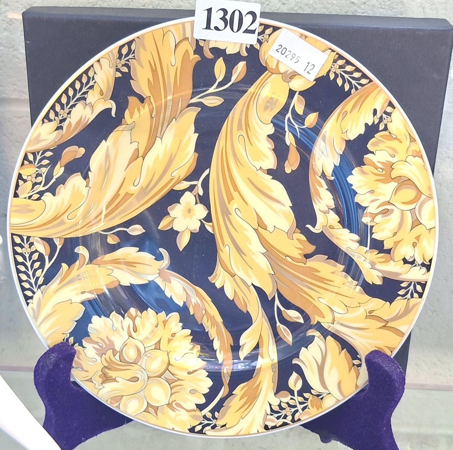 1302 · VERSACE ROSENTHAL IKARUS VANITY PLATE