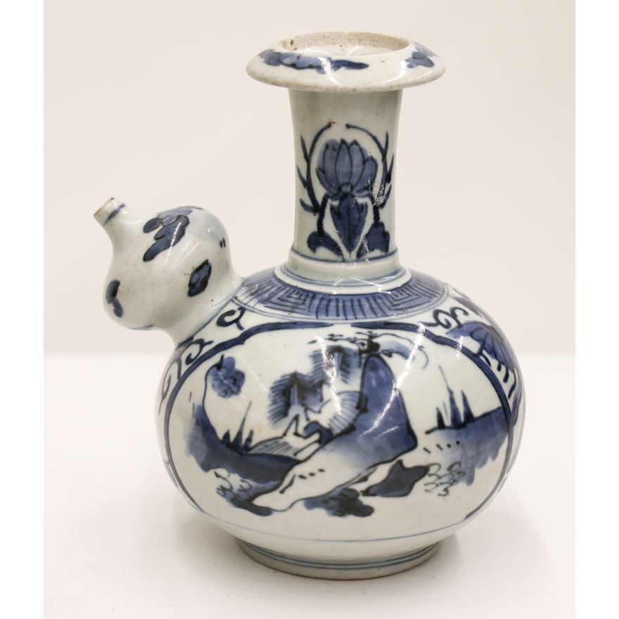 Japanese 17th Cent. Arita Porcelain Kendi