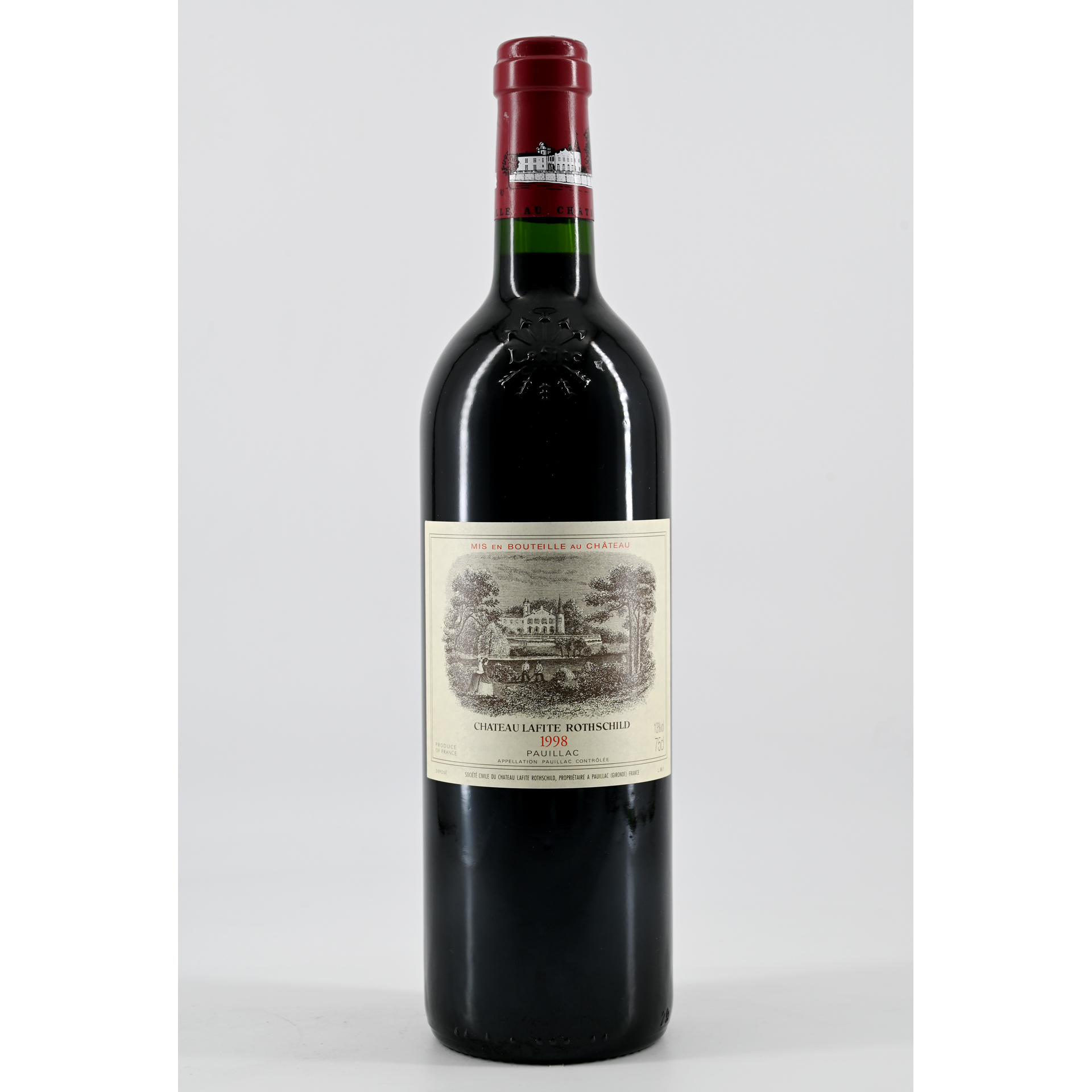 歌*川様 k1018-02★未開栓 Chateau Lafite Rothsch Château Lafite Rothschild 1998 | TOPLOT