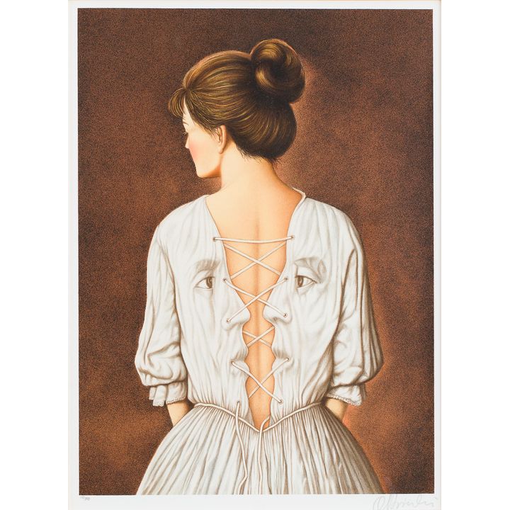 Rafał Olbiński | She stoops to folly