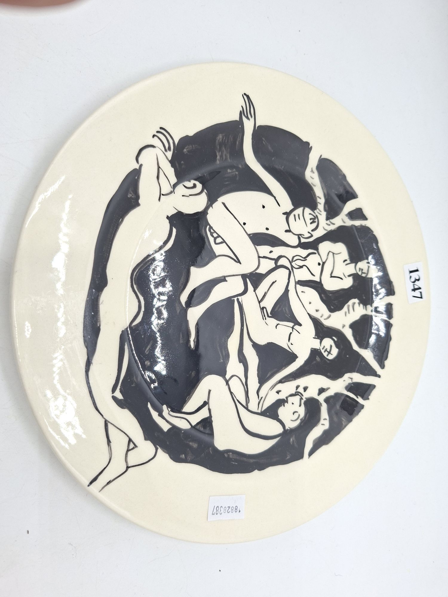 Christian Vocke Pottery Plate