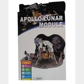 3D Puzzle Apollo Lunar - 48 Pieces Bar 9902056136744 |51750/3750 B4