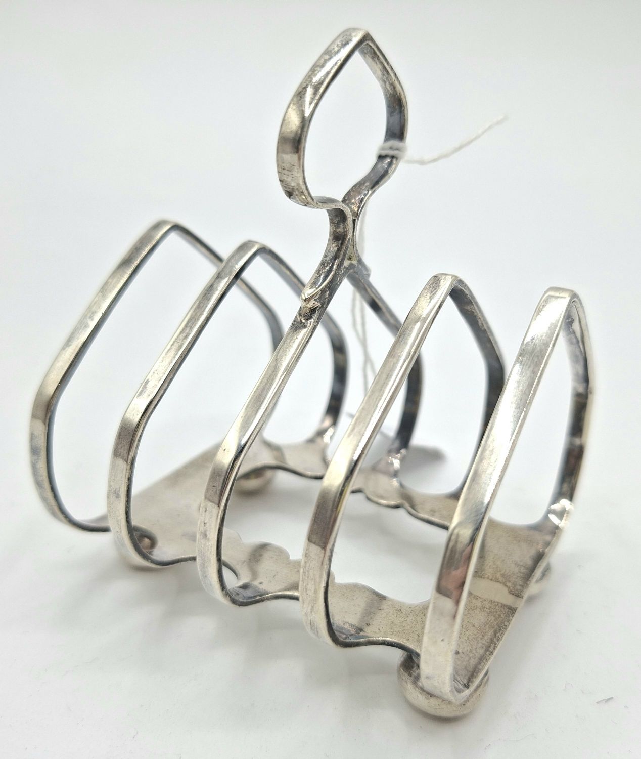 196 · STERLING SILVER TOAST RACK