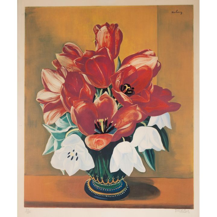 Mojżesz Kisling | Tulipany