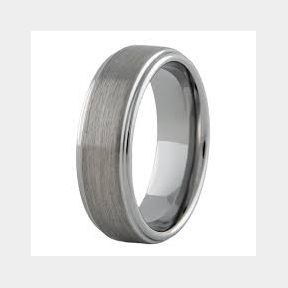Tungsten Carbide Ring - Milky Way - Silver - 2.157 cm | SM 51702/1195 B2S4 (BB3)