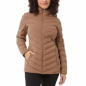 32 DEGREES HEAT LADIES' POWER TECH JACKET , COGNAC SZ XL