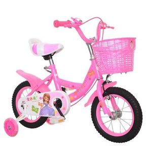 Peerless Girls 16 Bike with Training Wheels Purple and Pink |