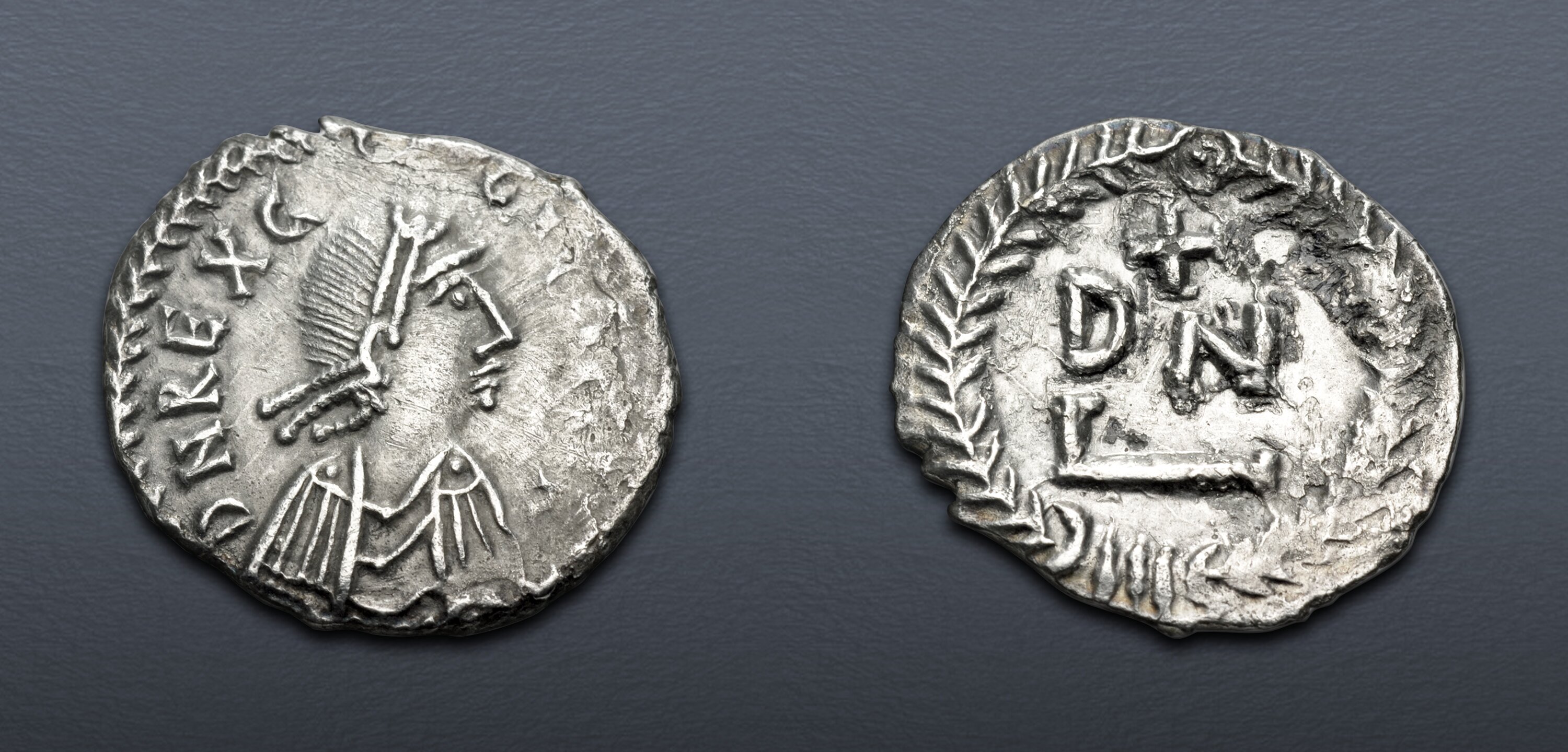VANDALS. Gelimer. 530-534. AR 500 Nummi – 50 Denarii (16mm, 1.22 g, 4h ...