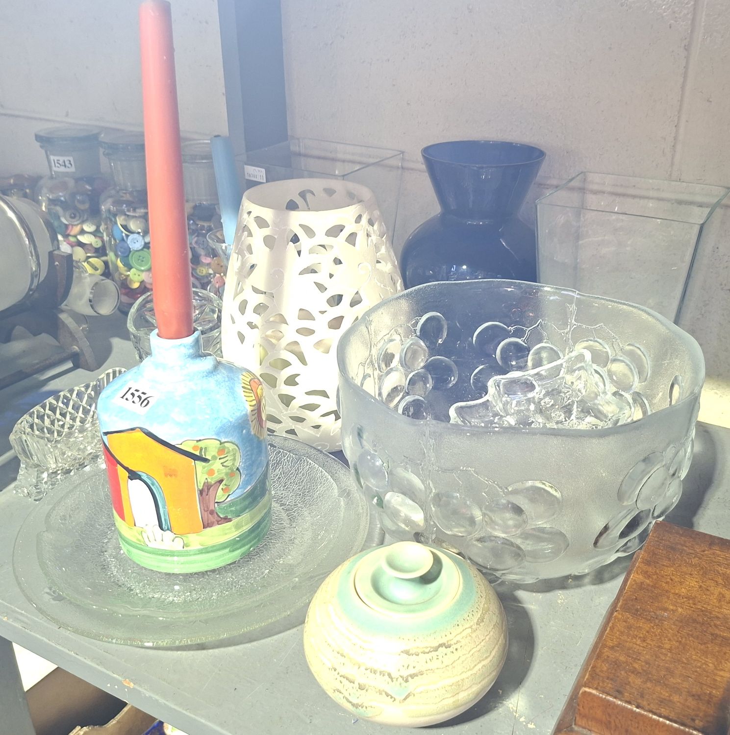 Pottery, Crystal And Glassware