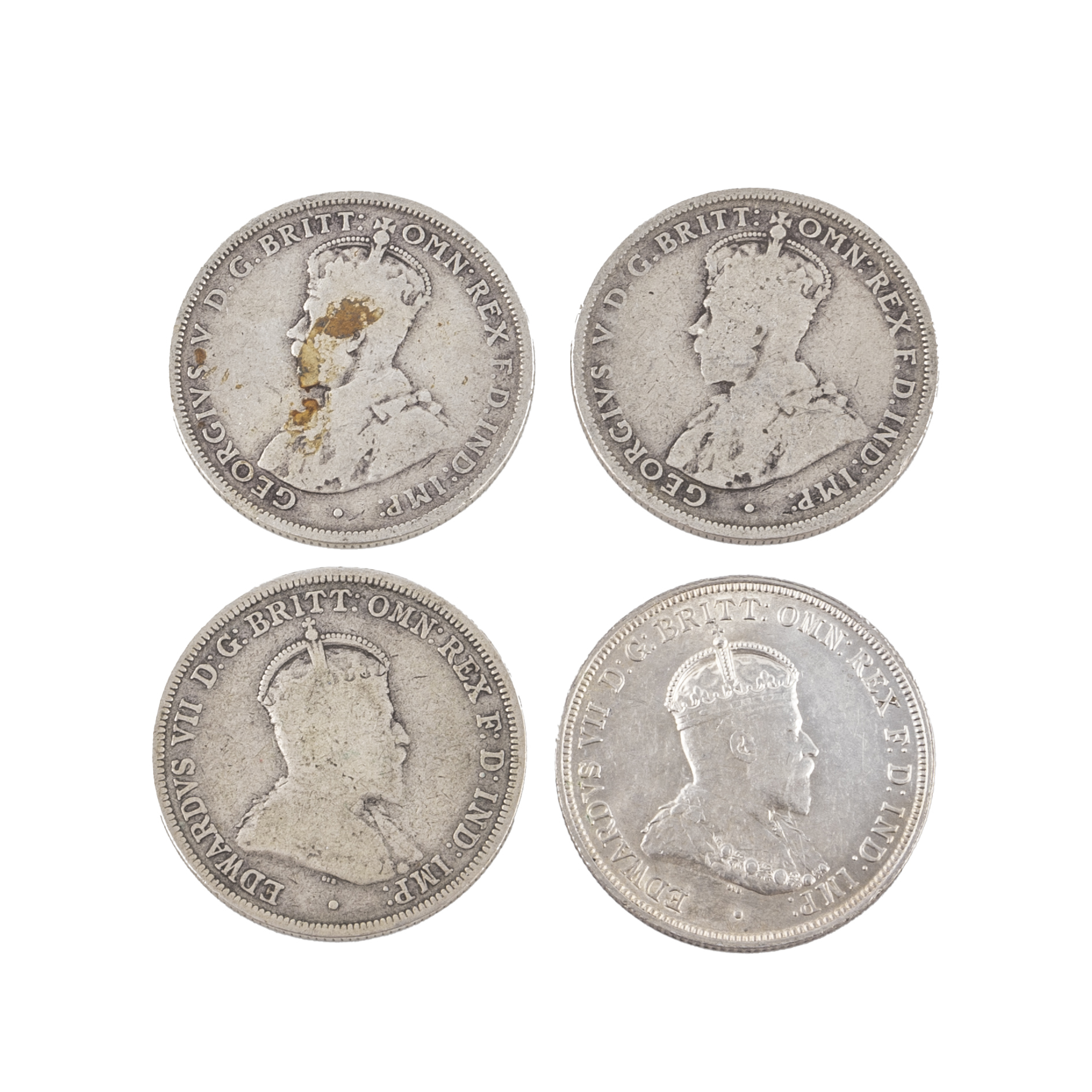 Edward VII - George V, Florin, 1910 - 1912, G - aEF