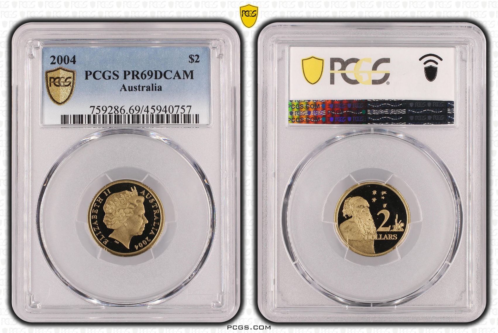 Two Dollar, 2004, PCGS PR69DCAM
