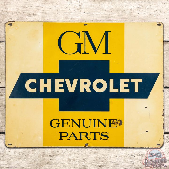 Chevrolet GM Genuine Parts SST Sign w/ Logo