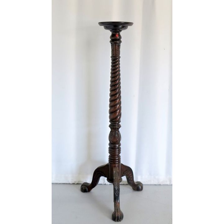 VICTORIAN STYLE MAHOGANY TORCHERE