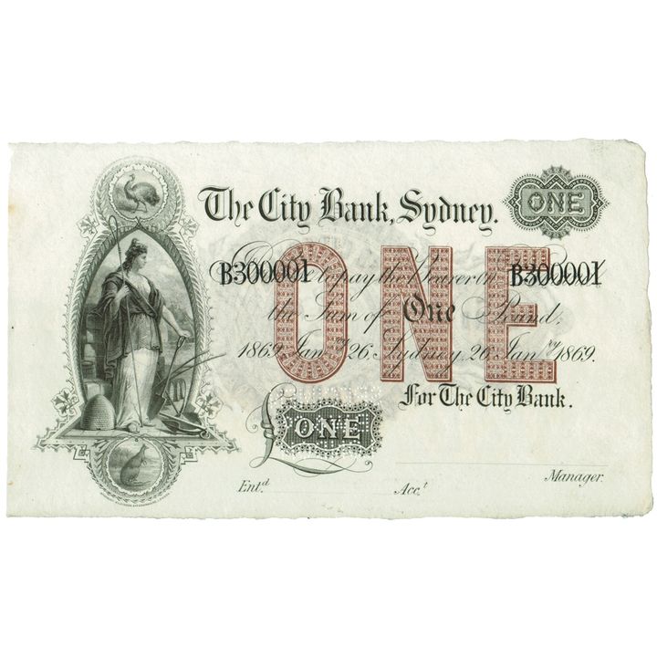 1869 City Bank of Sydney
