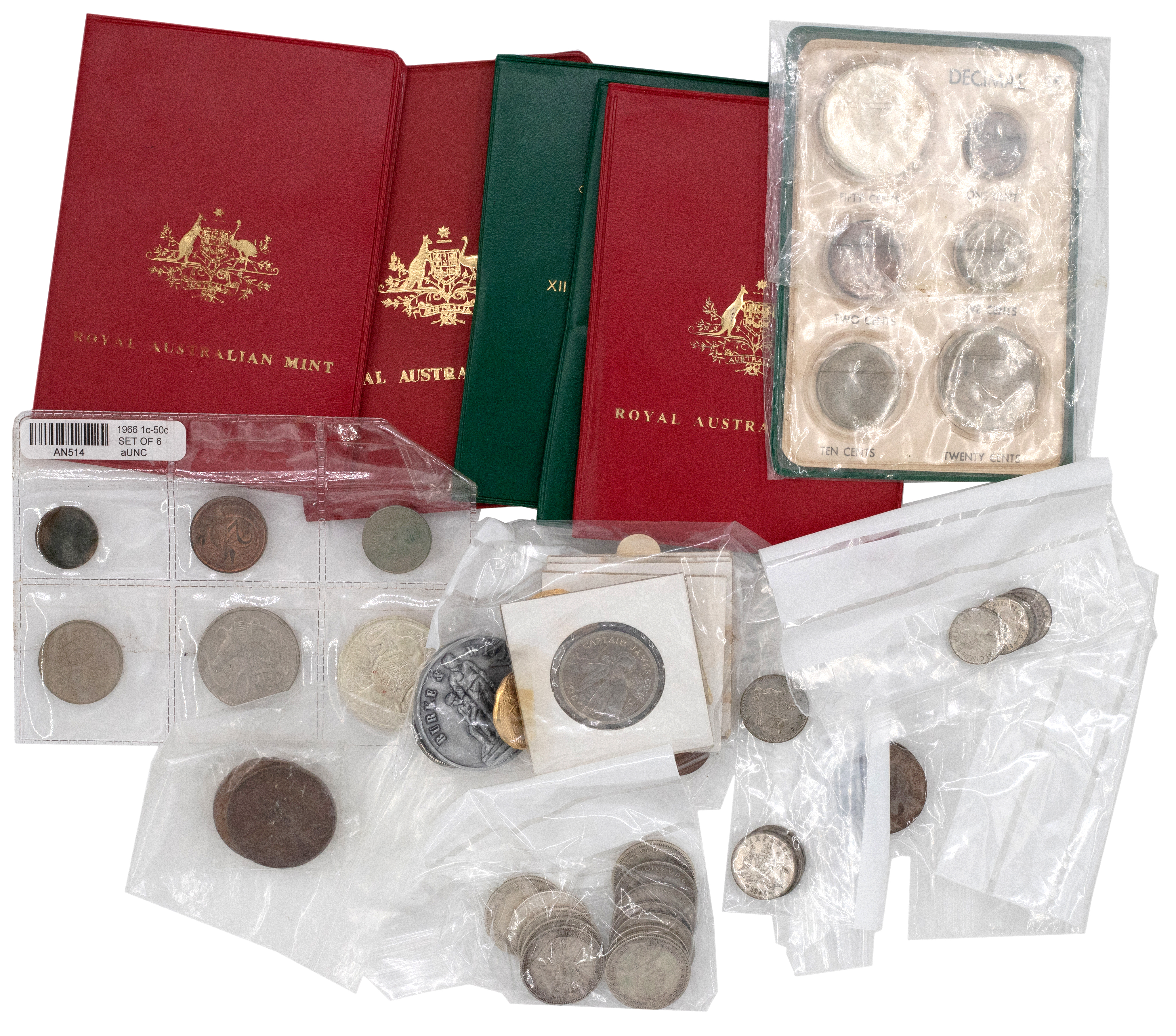 Elizabeth II, Mint Sets, 1966 - 1983, aUNC