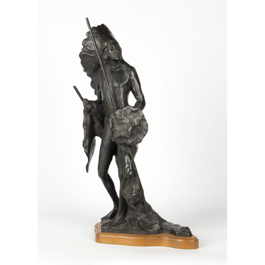 Richard Greeves (1935-2023): Study for Washakie, 1978