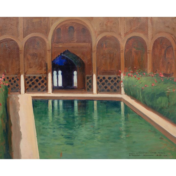 Bronisława Rychter-Janowska | Pałac w Alhambrze, 1925 r.