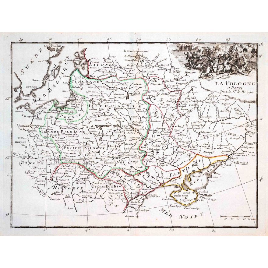 Georges Louis Le Rouge | La Pologne