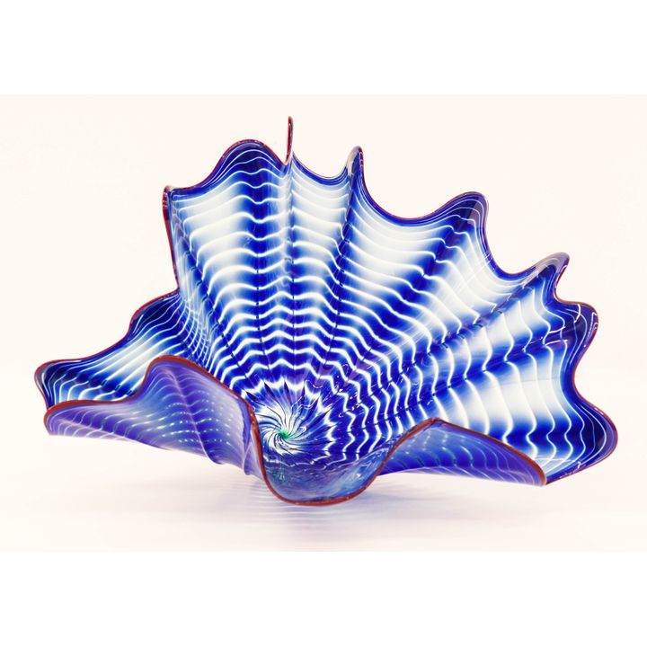 Dale Chihuly Cobalt Persian 1989 Blown Glass