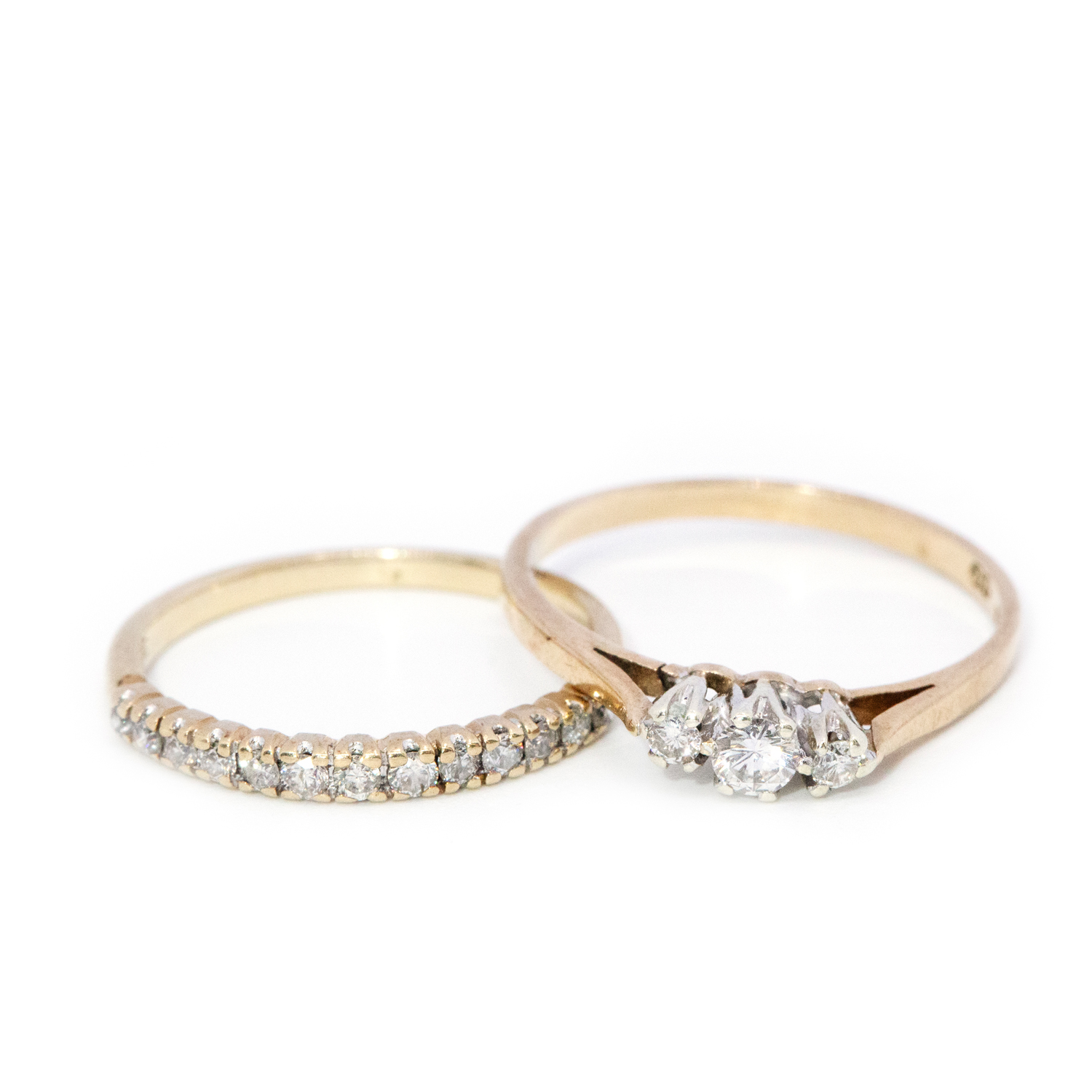 Two 9ct Gold Rings