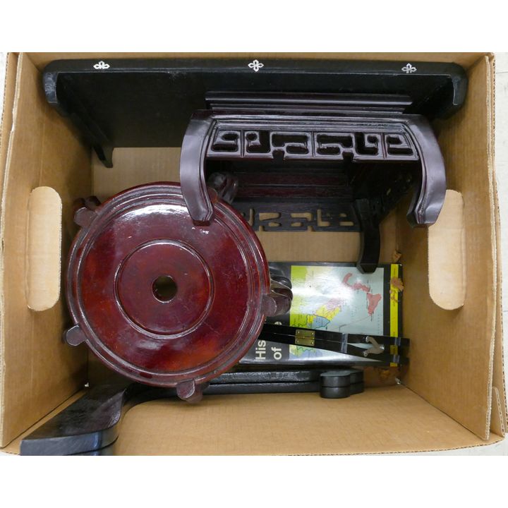 Box Asian Wood Stands