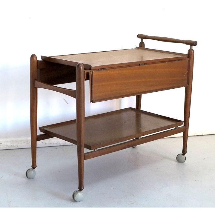 MID CENTURY DRINKS CART