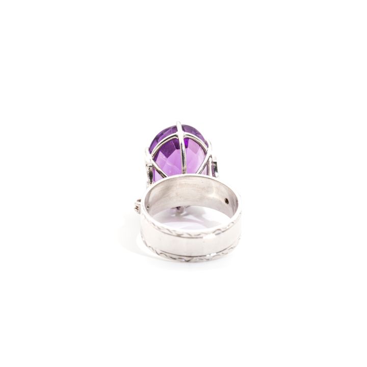 9ct Gold & Mabe Pearl Ring 4.3g