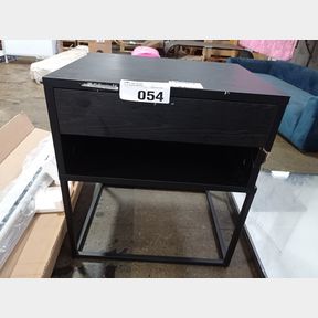 ALLURA NIGHT STAND/SIDE TABLE-BLACK - NIGHT STAND/ SIDE-TABLE/ SIDE TABLE/ BEDROOM/LOUNGE