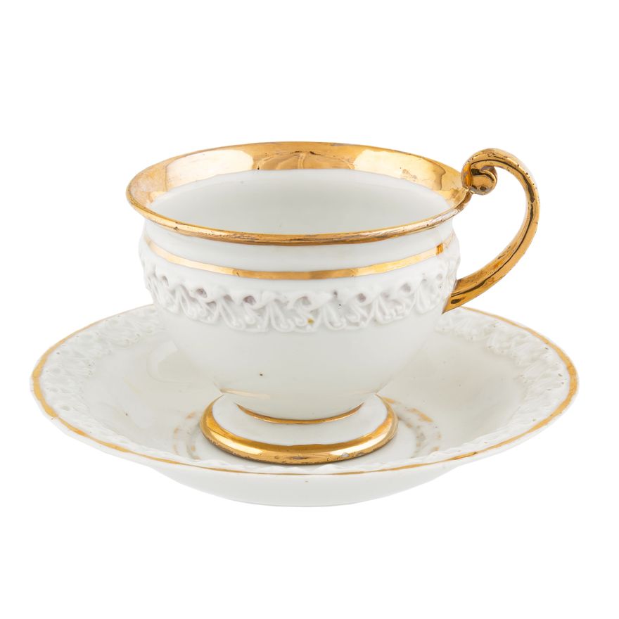 Filiżanka w stylu Biedermeier, Miśnia, ok. 1840 r.