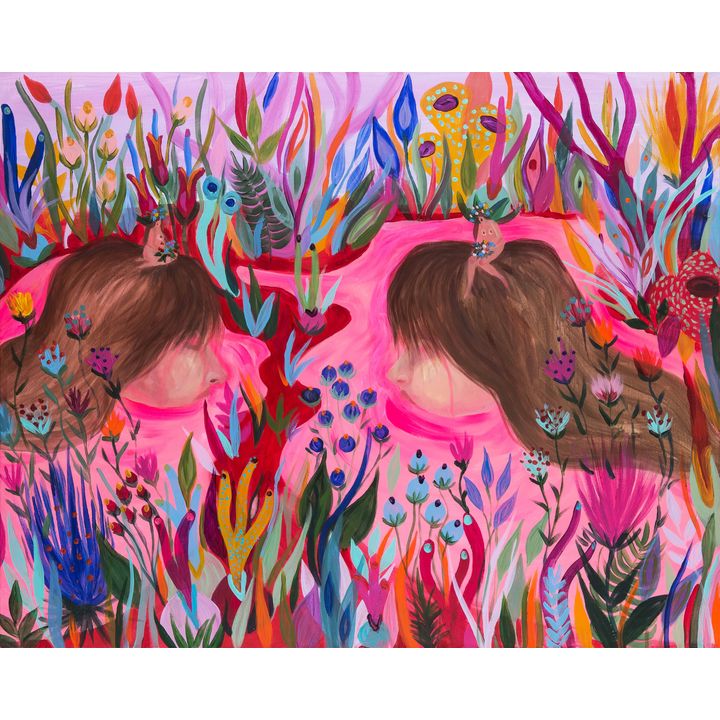 Anastasia Rydlevskaya | Pink waters of love and hope, 2022