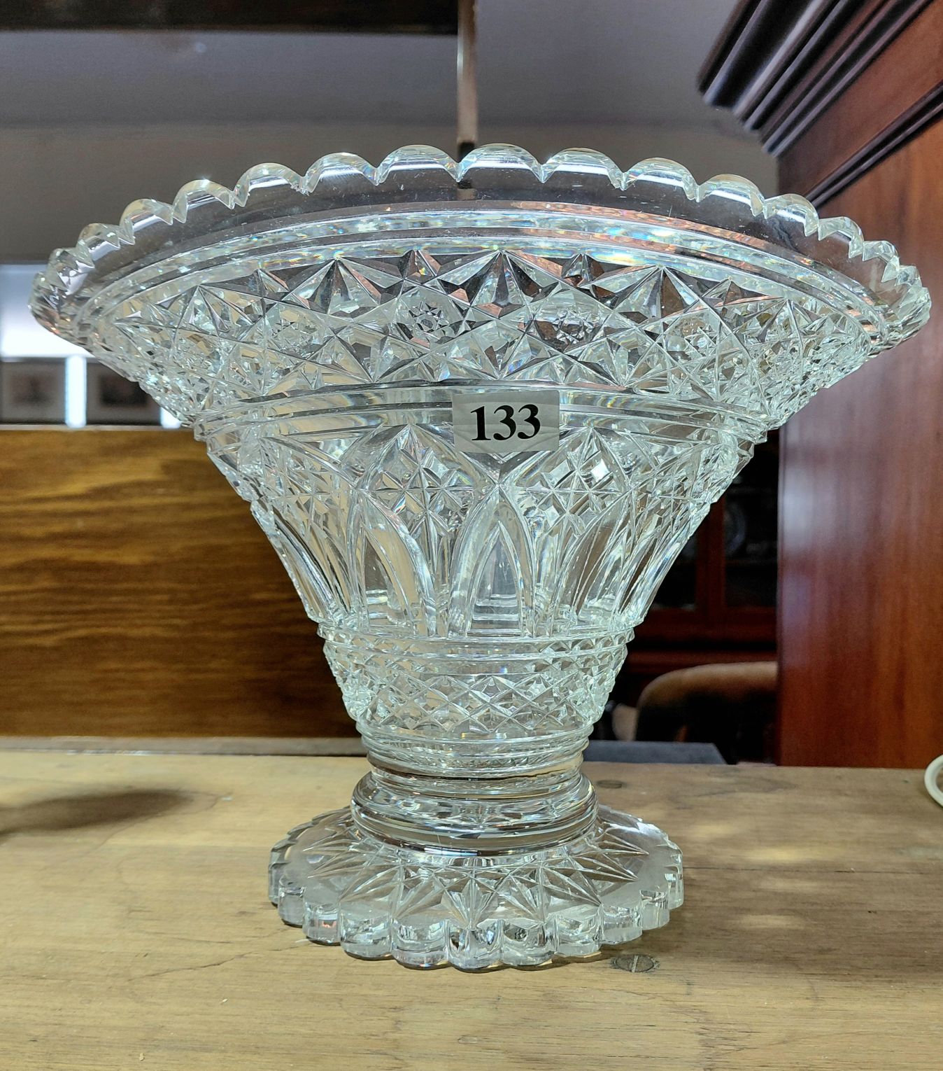 133 · STUART CRYSTAL VASE