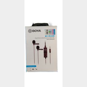 Boya By-M1DM Dual Lavalier Universal Microphone (not tested)