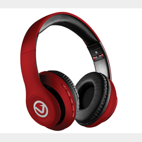 VOLKANO WIRELESS BLUETOOTH HEADPHONES - IMPULSE SERIES - RED