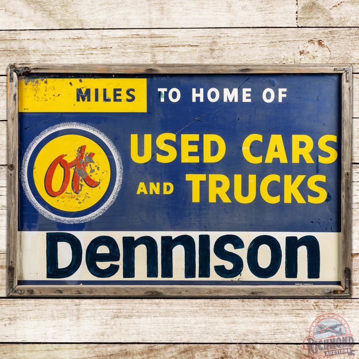 Chevrolet OK Used Cars and Trucks 5' SST Sign w/ Logo