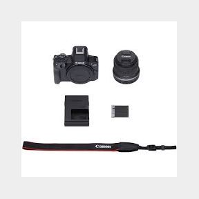 Canon EOS R50 Mirrorless Camera and RF S 55 210mm Lens and 18 45mm Lens |