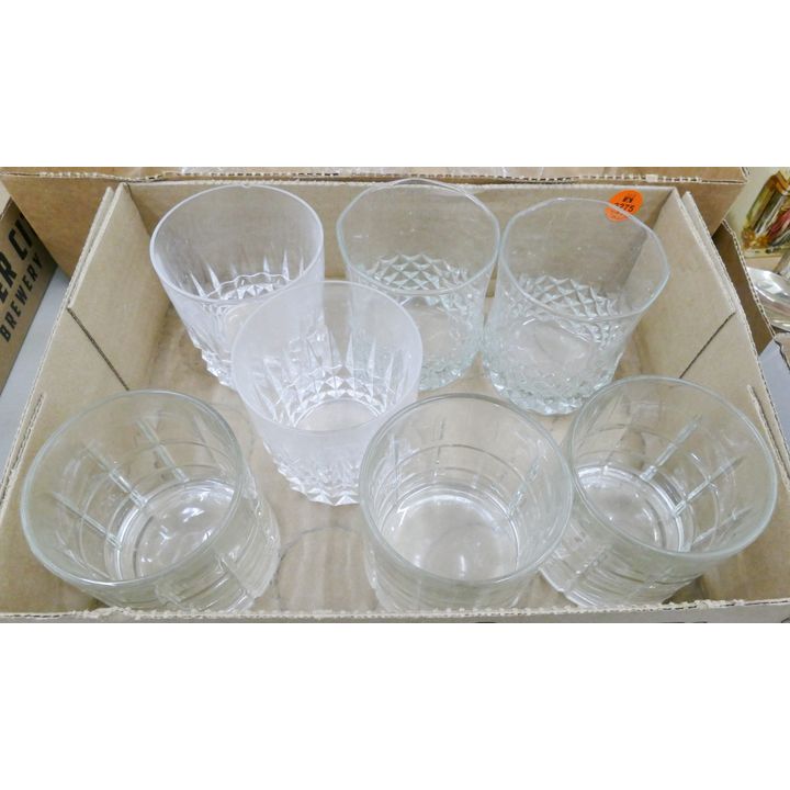 Box 7pc Lowball Glasses