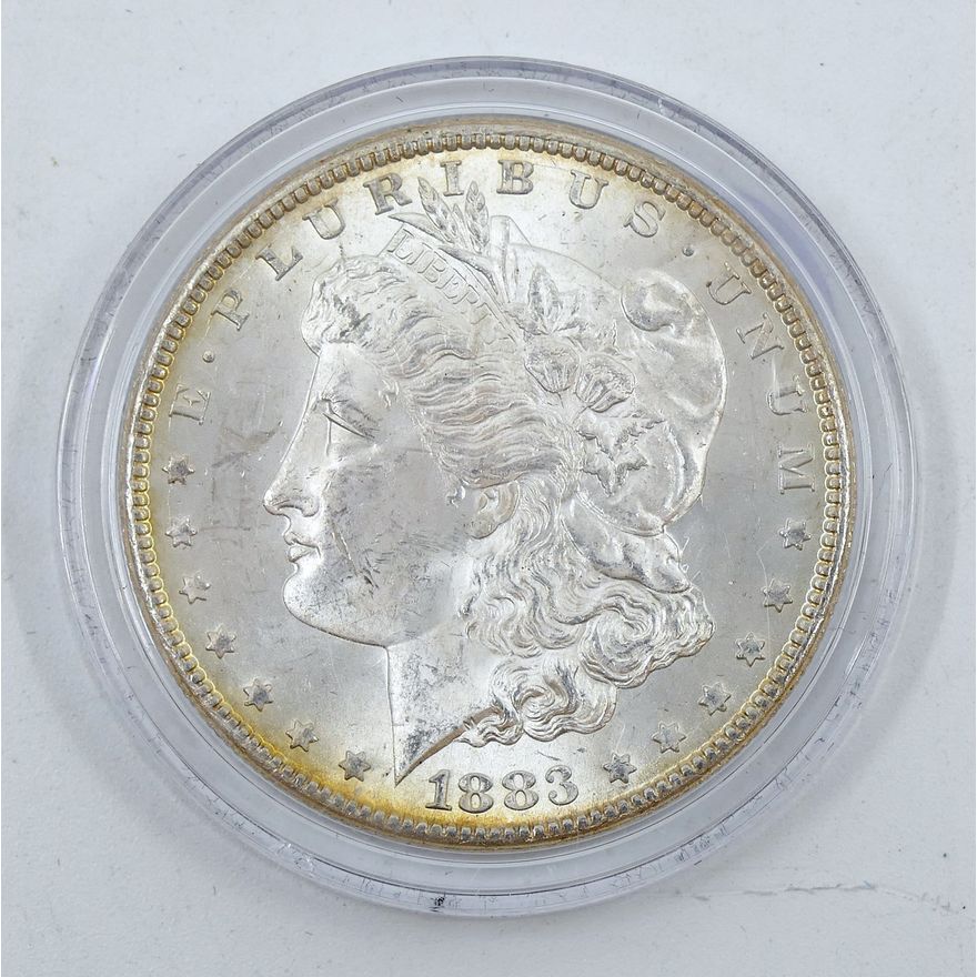 US 1883-CC Carson City Morgan Silver Dollar BU in Case