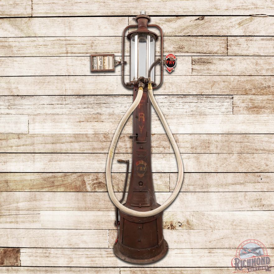 Fry Model 17 Five Gallon Visible Gas Pump
