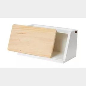 House Of York - Bread Bin With Pine Board- Bar 6002292006641- 51742/422 SN B3 (S10)